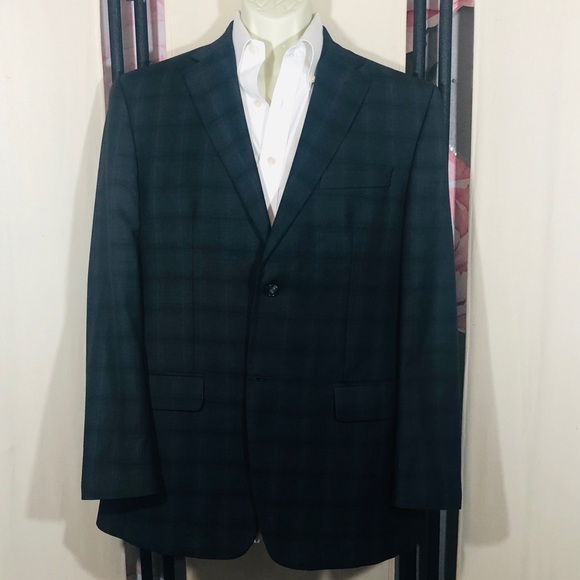 Sean John charcoal gray window pane Sport jacket - Picture 1 of 8